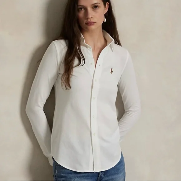 Ralph Lauren women’s classic button down - Picture 4 of 9